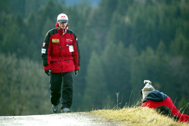 Maciej Kurzajewski i Adam Małysz