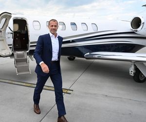 Prezes PZPN powitał prezydenta UEFA. Mamy zdjęcia [GALERIA]
