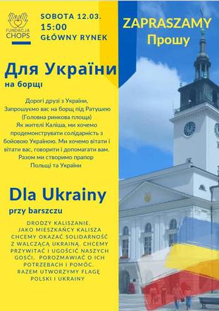 „Dla Ukrainy przy barszczu” - wyjątkowe spotkanie w Kaliszu