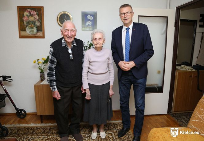 Helena i Tadeusz Zielińscy z Kielc przeżyli razem 70 lat