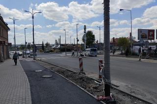 Tuż obok było ruchliwe skrzyżowanie