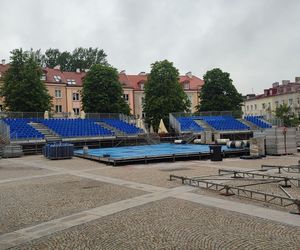 Mityng Gwiazd 2025. Arena na Rynku Kościuszki prawie gotowa