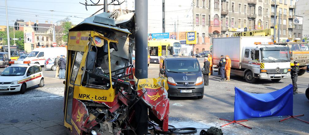 Łódź: Tragiczny wypadek tramwaju