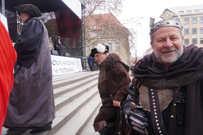 Kiermasz i inscenizacja na Placu Wolności z okazji Kaziuka Wileńskiego