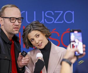 Pierwsza miłość 20. urodziny. Kinga (Aleksandra Zienkiewicz), Janek (Maciej Mikołajczyk) - grudzień 2024 r.