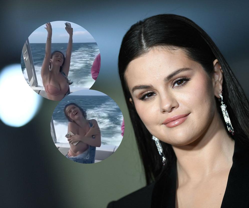 Szczęśliwa Selena Gomez tańczy na katamaranie. Jesteśmy oczarowani tym widokiem!