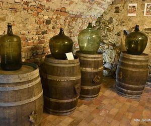 W podziemiach żagańskiego opactwa dojrzewają wina czerwone i musujące z Winnicy Saganum, ale znajduje się tu także Trakt Winny i Muzeum Winiarstwa, organizowane są pokazy i degustacje.