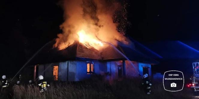 Trwa ustalanie przyczyny pożaru domu we Włoszakowicach