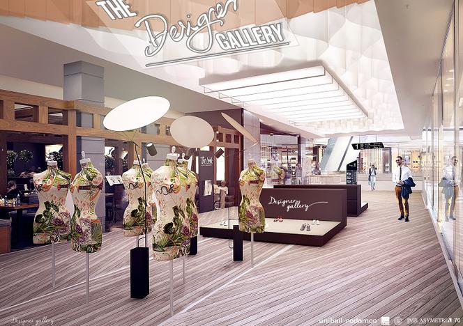 The Designer Gallery w Galerii Mokotów [WIZUALIZACJA]