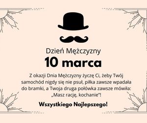 Dzień Mężczyzny - śmieszne życzenia i wierszyki