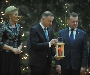 Wigilia prezydenta Andrzeja Dudy z żołnierzami