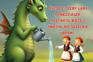 Kartki na Lany Poniedziałek