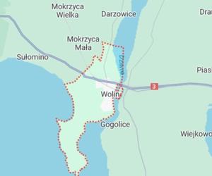 Wolin mapa
