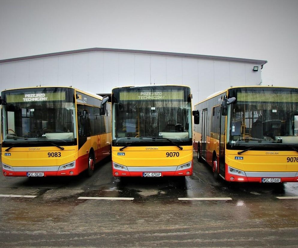 Hybrydowe autobusy Otokar w Warszawie