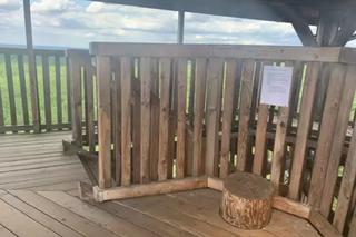 Wieża obecnie prezentuje się tak - latem widoki są tutaj naprawdę piękne 