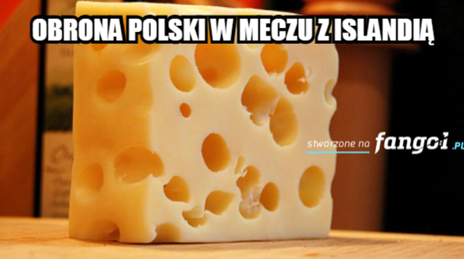 Memy po meczu Polska - Islandia