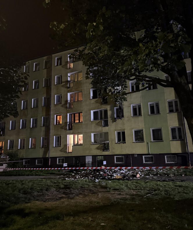 Potężny pożar w Koszalinie