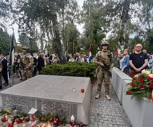 81. rocznica wybuchu Powstania Warszawskiego. Uroczystości przy pomniku Gloria Victis