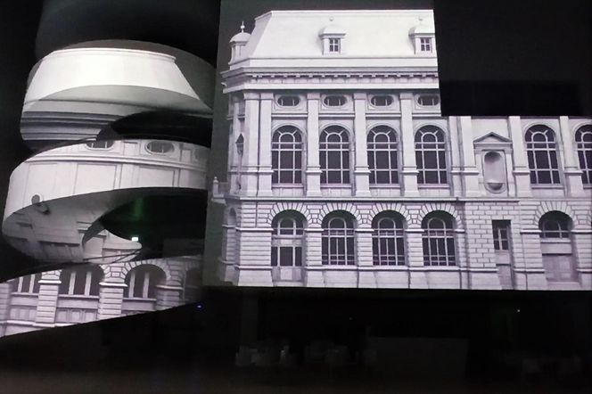 Niezwykły pokaz mappingu 3D w Filharmonii