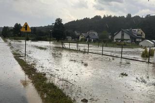 Gwałtowne burze zaatakowały na Podkarpaciu