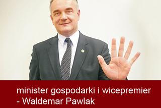 minister gospodarki i wicepremier - Waldemar Pawlak