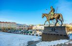 Plac Wolności w Kielcach przed przebudową