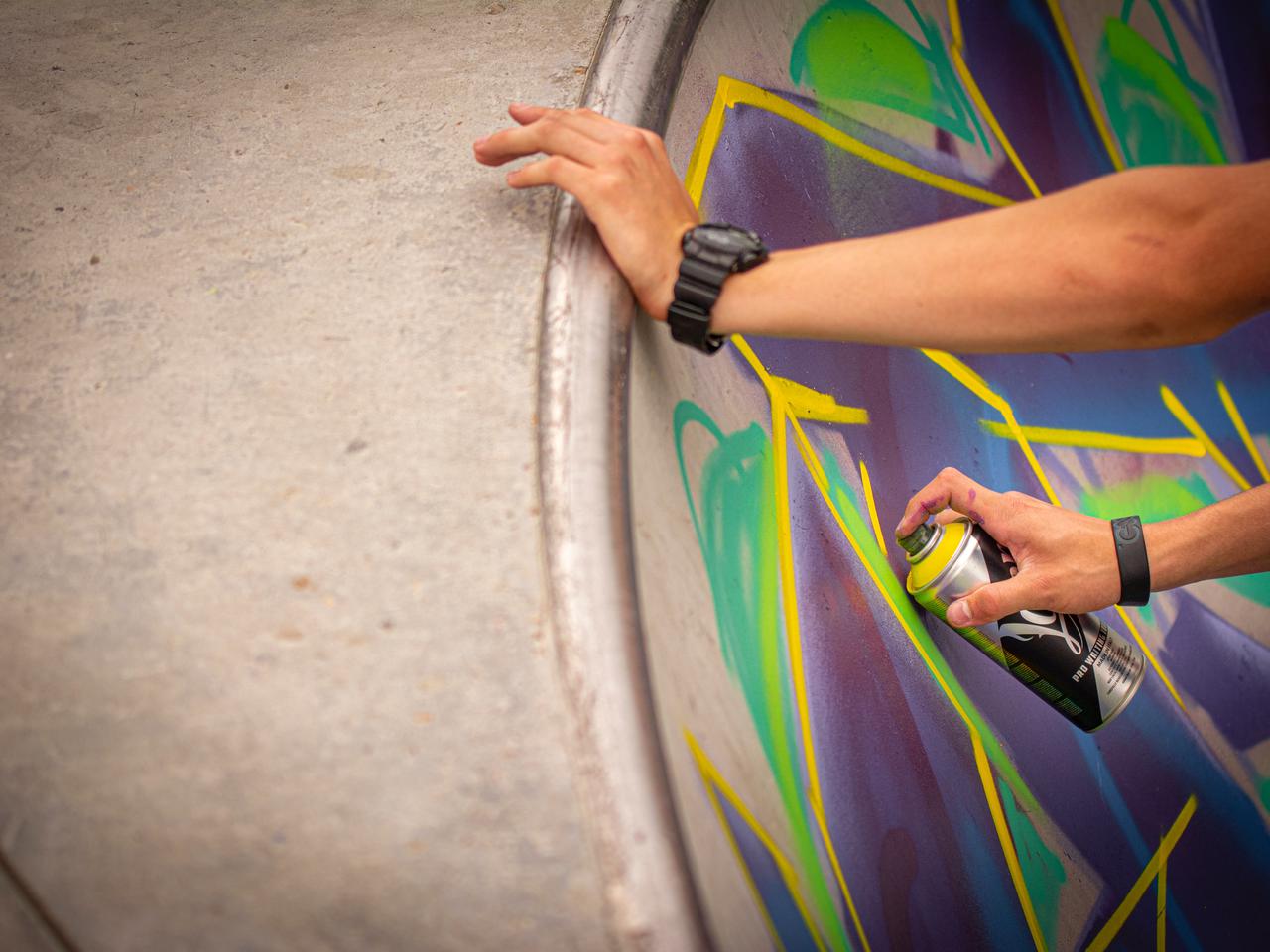 Graffiti Jam w Szczecinku 