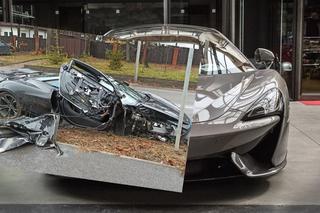 McLaren rozbity w Otwocku - MJN oskarża: Bandycka jazda i głupota
