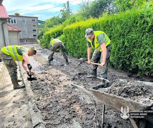 WOT sprząta po ulewach