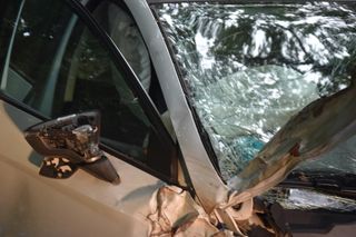 Wypadek koło Gryżyny