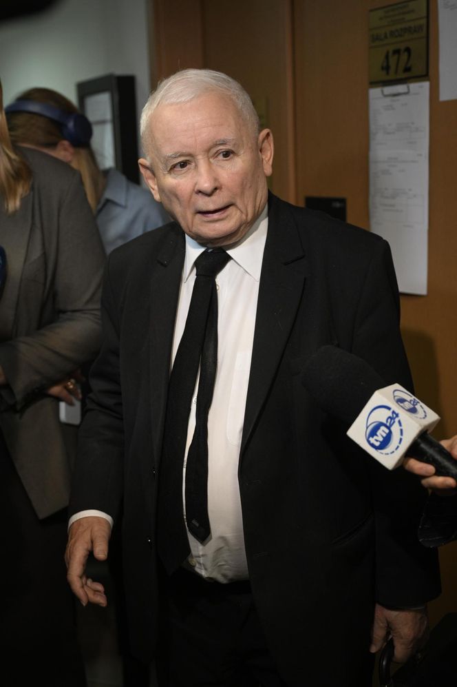 Kaczyński spotkał się z Brejzą przed sądem