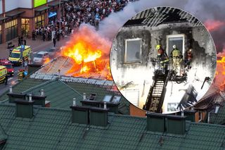 Pożar w Ząbkach. Strażacy przeszukują pogorzelisko. Nowe informacje