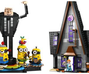 Zestaw LEGO Minionki na 2024 r. to perełka dla fanów. Dom Gru dla najmłodszych fanów