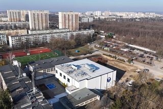 Nowa hala przy XX LO w Poznaniu