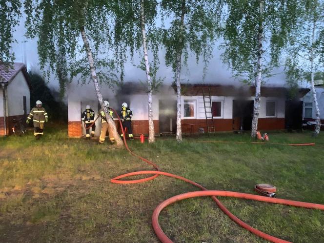 Pożar w Boszkowie-Letnisku, potem w Lesznie