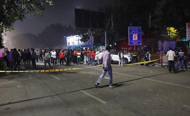 Wybuch samochodu w Nowym Delhi