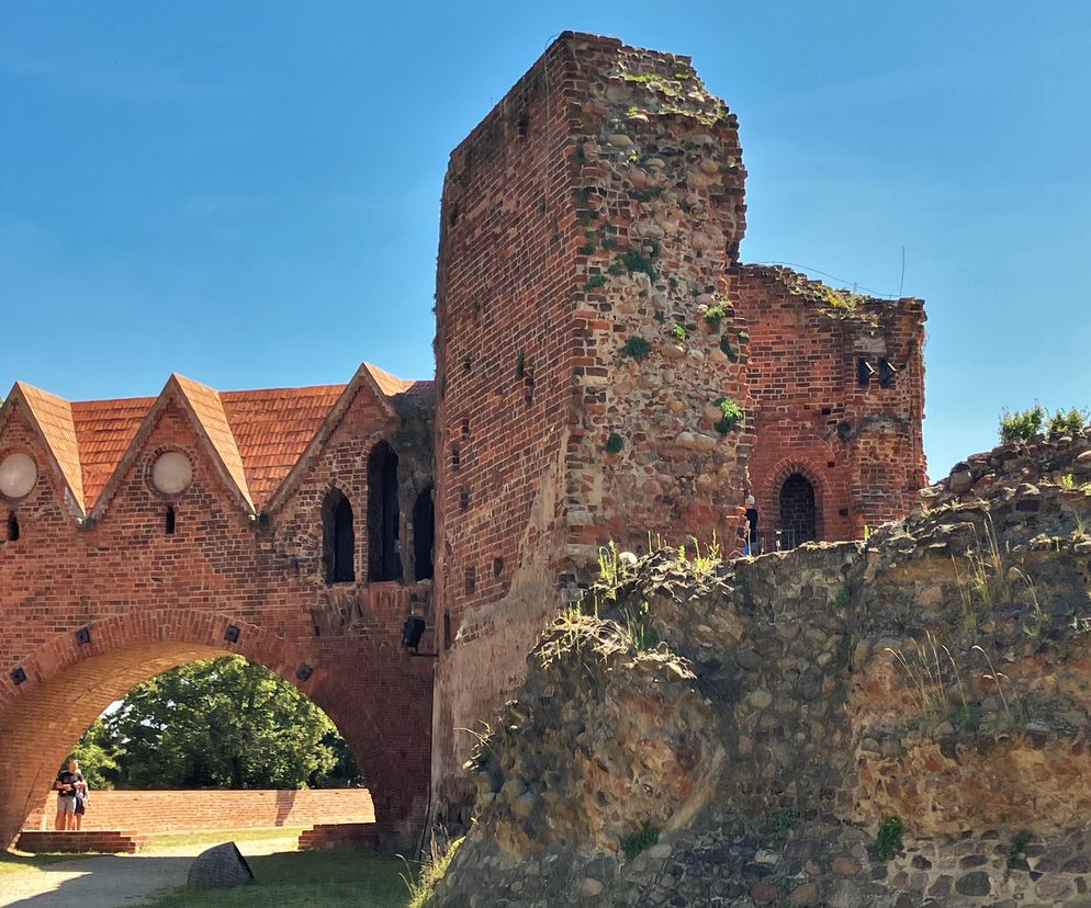 Ruiny toruńskiego zamku. To jedna z historycznych atrakcji turystycznych miasta [GALERIA]