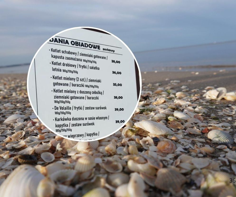 Takie są ceny nad morzem. TikTokerzy pokazali ile zapłacimy za gofra czy obiad