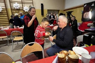 Wspólna wigilia powodzian w Głuchołazach