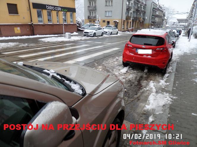 Kolejni mistrzowie parkowania w Gliwicach wyłonieni. Parkowali nawet na przystanku