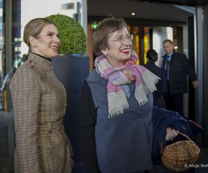 Jesienne stylizacje pierwszych dam