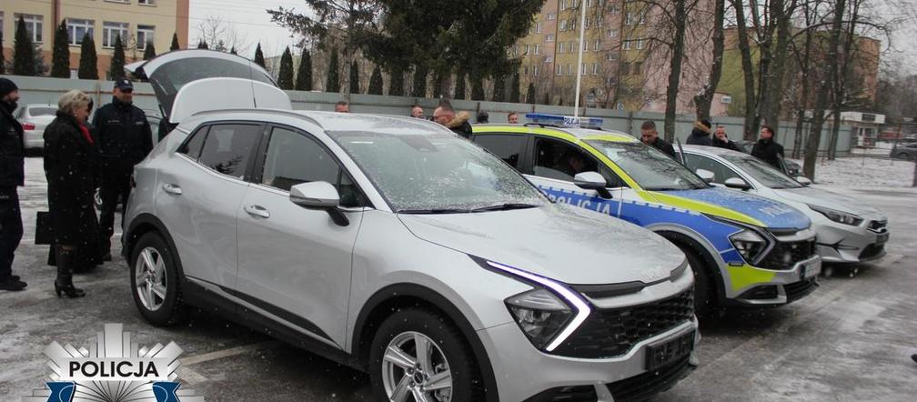 Nowe samochody dla sokołowskiej policji