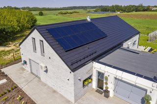 Zrealizowany EC317a Dom oszczędny – wariant I z kolekcji Projekty Murator