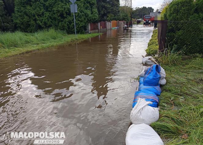 Podtopienia w Oświęciumiu