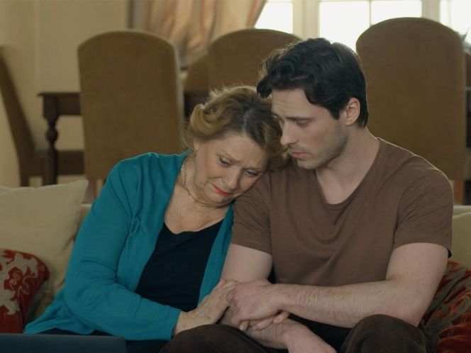 Barwy szczęścia, odcinek 3202: Józefina (Elżbieta Jarosik), Cezary (Marcel Opaliński)