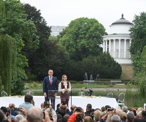 Marta Nawrocka na Narodowym Czytaniu