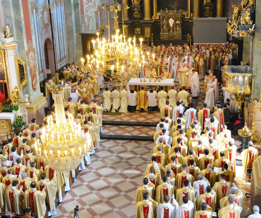 Msza Krzyżma w archikatedrze lubelskiej