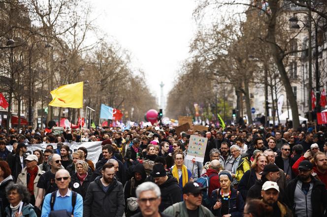 Protest we Francji