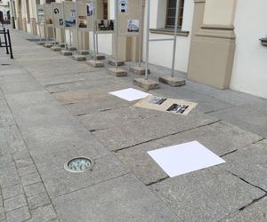 18-latek zniszczył wystawę przed muzeum w Rawiczu