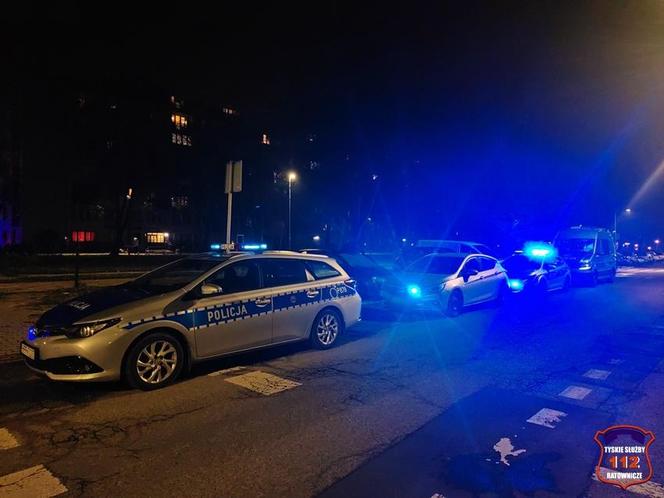 Policjanci zostali pobici podczas interwencji przy ul. Darwina w Tychach
